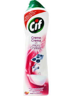 Cif Κρέμα Καθαρισμού Pink Flowers 500ml