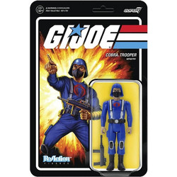 Super7 G.I. Joe ReAction Cobra Trooper Y-back (Tan) 10cm