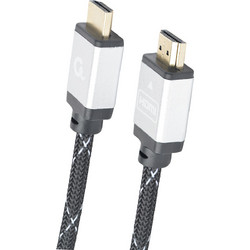 Gembird Καλώδιο HDMI 2.0 Braided HDMI Male to HDMI Male 1m Black CCB-HDMIL-1M