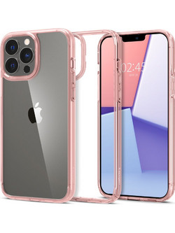 Spigen Ultra Hybrid Back Cover Rose Crystal Rose (iPhone 13 Pro Max)