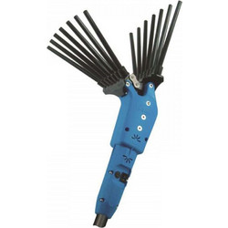 Lisam Oliveco Ελαιοραβδιστικό Μπαταρίας Λανάρα 450W 12V με Τηλεσκοπικό Κοντάρι 2m 2.7kg