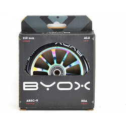 ΡΟΔΑ ΑΝΤΑΛΛΑΚΤΙΚΟ ΓΙΑ ΠΑΤΙΝΙ BYOX 1ΤΕΜ 110mm WITH ABEC-9 3800146227326