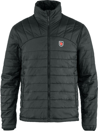 Fjallraven Expedition X-Latt Ανδρικό Μπουφάν Χειμωνιάτικο Puffer Μαύρο F86333-550