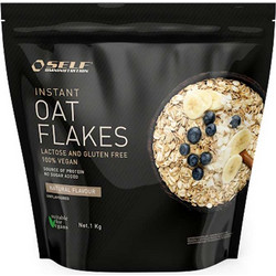 Instant Oat Flakes 1kg Natural - Self Omninutrition