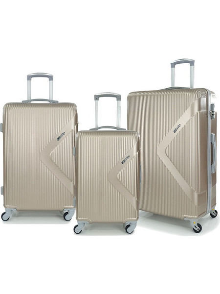 Playbags Collection PS828 Σετ Βαλίτσες 3τμχ Χρυσές