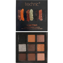 Technic Tempting Pressed Pigment Παλέτα Σκιών 6.75gr