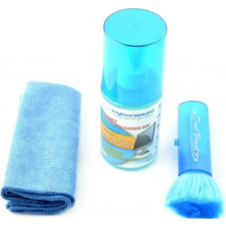 Esperanza es112 LCD Κιτ gel υγρό καθαρισμού πανάκι με μικροϊνες κ αντιστατικο βουρτσακι 200ml