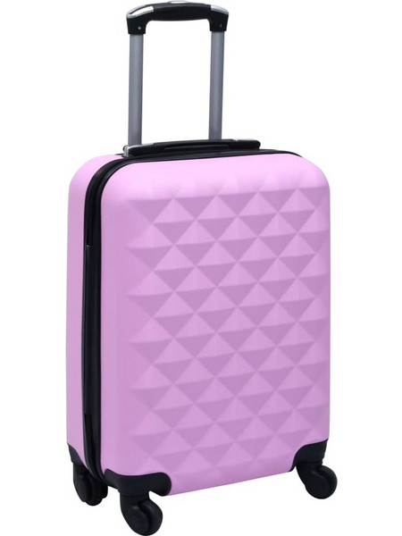 vidaXL 92419 Βαλίτσα Καμπίνας 55x36x22cm με 4 Ρόδες Ροζ