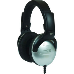 Koss UR 29 Ενσύρματα Ακουστικά DJ Over Ear Μαύρα Ασημί