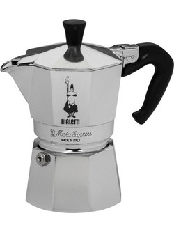 Bialetti Moka Express Μπρίκι Espresso 3Cups Inox
