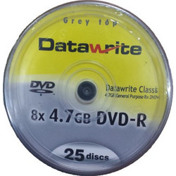 Datawrite Classic 4.7GB General Purpose 8x DVD-R 25 discs