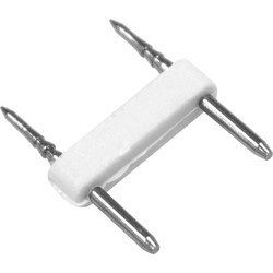 GLOBOSTAR(R) EPIWIDE-A 70544 Καρφάκι Σύνδεσης για Ταινία LED Αδιάβροχο IP65 - Λευκό - Μ2.2 x Π1.7 x Υ0.4cm 70544
