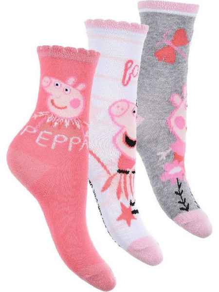 PEPPA PIG ΚΑΛΤΣΕΣ 3 ΤΕΜ