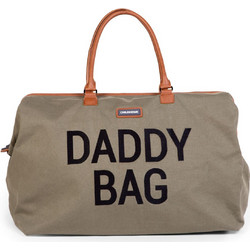 Childhome Daddy Canvas Τσάντα Μαιευτηρίου Ώμου & Χειρός Χακί