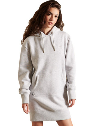 Superdry Mini Καθημερινό Φόρεμα Γκρι W8011084A-5WB