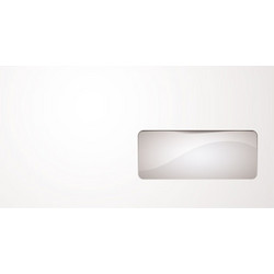 Φάκελος Typotrust Λευκός με Παράθυρο Δεξιά 11.5x23 cm