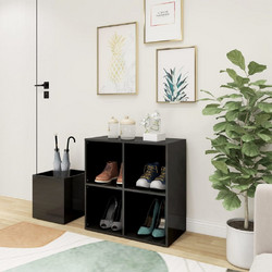 vidaXL Παπουτσοθήκη Ξύλινη Γκρι Μ105xΠ35.5xΥ70cm 808259
