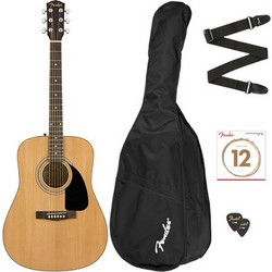 Fender FA-115 II Natural Dreadnought Bundle