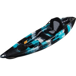 Force Pacific SOT Full Πλαστικό Kayak 2 Ατόμων Μαύρο Μπλε