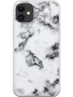 Θήκη Agate Stone - White iPhone 11 Flexible TPU (Διάφανη Σιλικόνη)