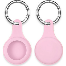 Apple AirTag Silicon Key Ring - Ροζ