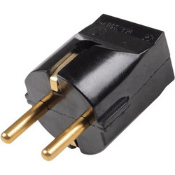 PLUG BAKELITE 16A BLACK - 19211101