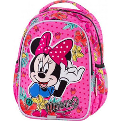 CoolPack Joy S Minnie Mouse Tropical Σχολική Τσάντα Πλάτης Δημοτικού Φούξια B47301