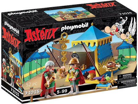 Playmobil Asterix Σκηνή του Ρωμαίου Εκατόνταρχου για 5+ Ετών 71015