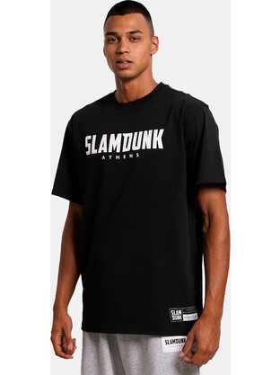Slamdunk Athens T-Shirt Μαύρο SD52210251-01
