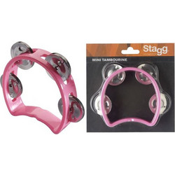 STAGG TAB-MINI/PK Nτέφι Mισοφέγγαρο Pόζ Mε 4 Zευγάρια Tζίλιες