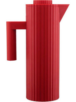 Κανάτα-Θερμός Plisse MDL12 R 20x11x32cm 1Lt Red Alessi Πλαστικό