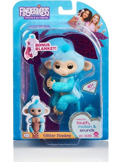 WowWee Fingerlings Glitter Monkey 4 Σχέδια 3760A