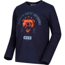 Regatta Παιδικό T-Shirt Μακρυμάνικο Navy Μπλε RKT100-N2V