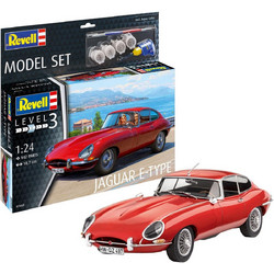 Revell Model Set Jaguar E-Type Coupe Συναρμολογούμενο Πλαστικό Μοντέλο Αυτοκίνητου 1:24