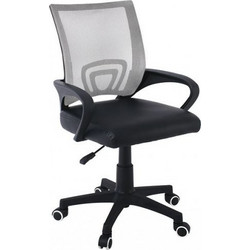 Woodwell BF2101-P Καρέκλα Γραφείου με Στήριξη Μέσης Γκρι ΕΟ254,1PC