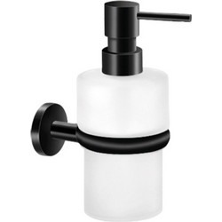Sanco Twist M116-14322 Dispenser Μπάνιου Σαπουνοθήκη Υγρού Σαπουνιού Black Mat