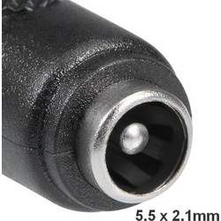 DC 5.5 * 2.1mm Θηλυκό σε Θηλυκό προσαρμογέα