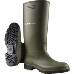Dunlop Pricemastor Γαλότσες Εργασίας Γονάτου Πράσινες