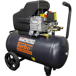 Turbo TRB50 Κομπρεσέρ Αέρος Μονοφασικό 50lt 2.5hp