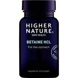 Higher Nature Betaine HCL Πεπτικό Βοήθημα 90 Κάψουλες