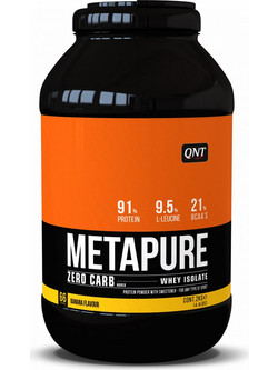QNT Metapure Zero Carb Banana Πρωτεΐνη Ορού Γάλακτος Γράμμωσης 2kg