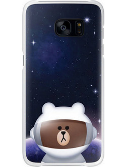 Samsung Friends Back Cover Brown (Galaxy S7)