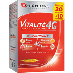 Forte Pharma Vitalite 4G Dynamisant 30 Αμπούλες