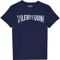 VILEBREQUIN Men Organic Cotton T-Shirt - Navy Blue
