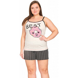ΓΥΝΑΙΚΕΙΟ BABY DOLL ΥΠΕΡΜΕΓΕΘΟΣ ΑΝΘΡΑΚΙ BS56