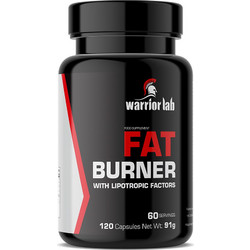 Warriorlab Fat Burner Θερμογεννετικός Λιποδιαλύτης HCA Καρνιτίνη 120 Κάψουλες