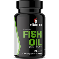 Warriorlab Fish Oil Ιχθυέλαιο 120 Μαλακές Κάψουλες