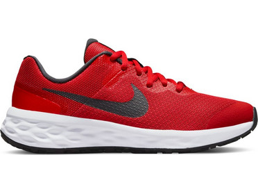 Nike Revolution 6 Παιδικά Αθλητικά Παπούτσια για Τρέξιμο Κόκκινα DD1096-607