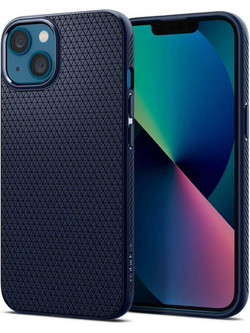 Spigen Liquid Air Back Cover Navy Blue (iPhone 13)