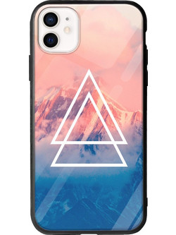 Θήκη Wild Mountains iPhone 12 mini Groove TPU (Tempered Glass και TPU)